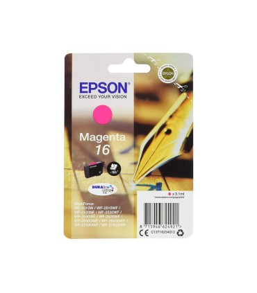 Ink jet epson 16 wf2010w wf2510wf wf2520nf wf2530wf wf2540wf magenta 175 pag