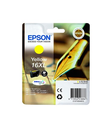 Ink jet epson 16xl wf2010w wf2510wf wf2520nf wf2530wf wf2540wf amarillo 450 pag