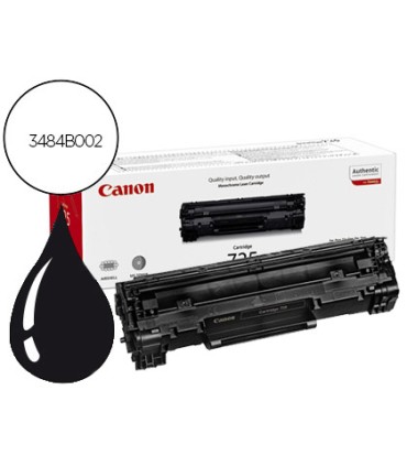 Toner canon laser crg 725 negro lbp6000 lbp6000b lbp6020 lbp6020b 1600 pag