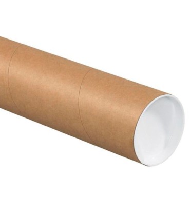 Tubo de carton q connect portadocumentos tapa plastico 60x640 mm