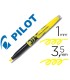 Rotulador pilot frixion light fluorescente borrable punta defibra color amarillo