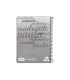 Cuaderno espiral liderpapel cuarto pautaguia tapa dura 80h75 gr cuadro pautado 4mm con margen