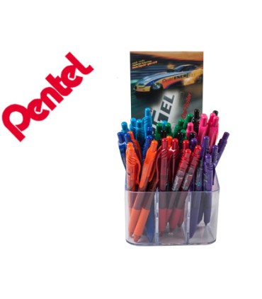 Roller pentel energel 107 retractil 07 mm colores surtidos