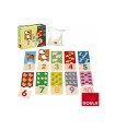 Puzle goula infantil duo 1-10