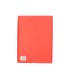 Carpeta liderpapel gomas plastico folio solapas color rojo