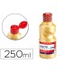 Tempera liquida giotto escolar 250 ml metalizada oro