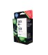 Ink jet hp 301 pack con tinta negra y tinta tricolor 1000 1001 3000 3050 3050se 3050ve 1050a 2050a 2054a 3050a