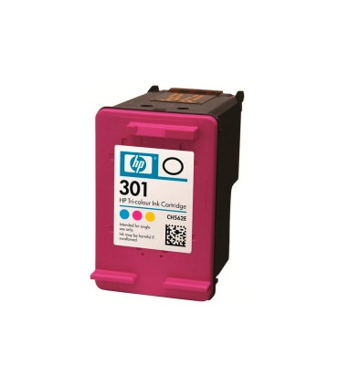 Ink jet hp 301 pack con tinta negra y tinta tricolor 1000 1001 3000 3050 3050se 3050ve 1050a 2050a 2054a 3050a