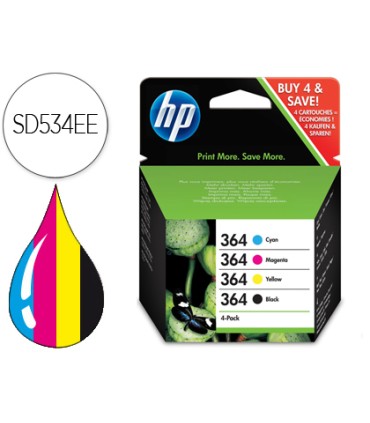 Ink jet hp 364 3070a b8550 c53244 5380 63244 6380 510a d5460 b010a 109a 109d f 209a c210a c 5520 6520colornegro