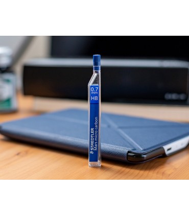 Minas staedtler mars micro grafito 07 mm hb tubo con 12 minas