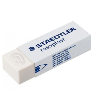 Goma de borrar staedtler 526 b40 plastico unidad