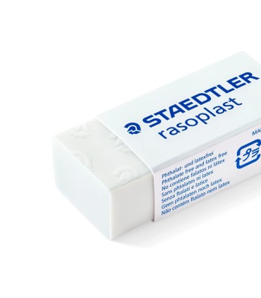 Goma de borrar staedtler 526 b30 plastico unidad