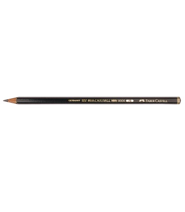 Lapices de grafito faber 9000 7b unidad