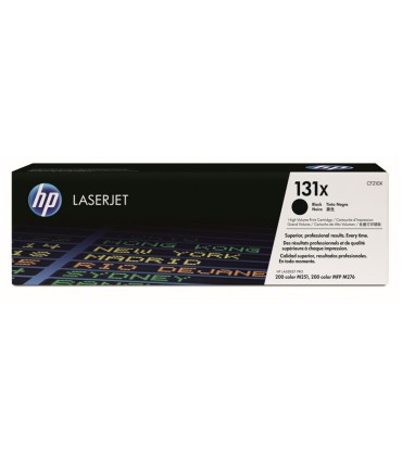 Toner hp 131x laserjet pro 200 m251 cf210x negro 2400 pag