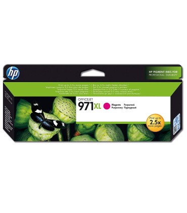 Ink jet hp 971xl x451dn x451dw 551dw x476dn x476dw x576dw magenta 6600 pag