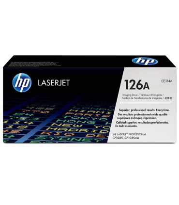 Tambor hp ce314a color laserjet ce918a 865a 866a cf346a negro 14000 paginas