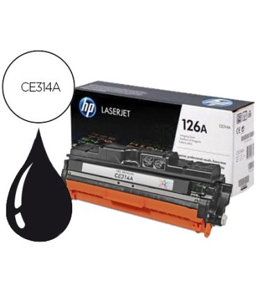 Tambor hp ce314a color laserjet ce918a 865a 866a cf346a negro 14000 paginas