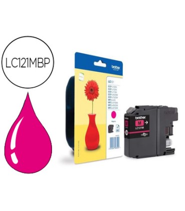 Ink jet brother dcp j132w 152w 552dw 752dw mfc j470dw 650dw 870dw magenta 300 pag