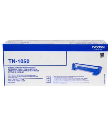 Toner brother tn 1050 hl1110 dcp1510 mfc1810 negro 1000 pag