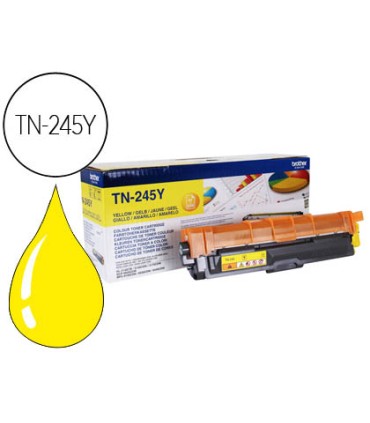 Toner brother tn 245y 2200 pag hl3140cw 3150cdw 3170cdw dcp9020cdw mfc9140cdn 9330cdw 9340cdw amarillo