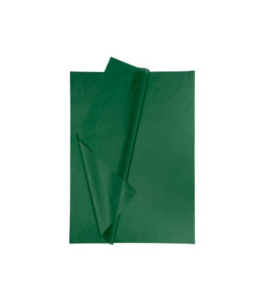 Papel seda liderpapel 52x76cm 18g m2 bolsa de 5 hojas verde oscuro