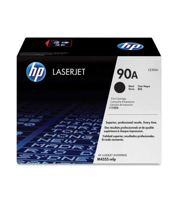 Toner hp 90a laserjet m4555mfp negro 10000 pag