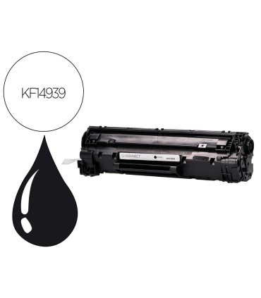 Toner q connect compatible hp ce285a para laserjet p1102 p1102w m1212nf mfp m1217nfw mfp m1132mfp 1600pag negro