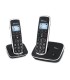 Telefono inalambrico spc duo telecom 7609 n color negro identificador de llamadas agenda pantalla