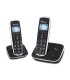 Telefono inalambrico spc duo telecom 7609 n color negro identificador de llamadas agenda pantalla