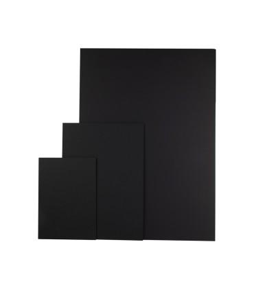 Carton pluma liderpapel negro doble cara 50x70 cm espesor 5 mm