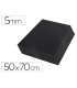 Carton pluma liderpapel negro doble cara 50x70 cm espesor 5 mm