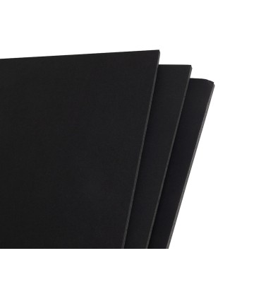 Carton pluma liderpapel negro doble cara din a3 espesor 5 mm