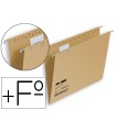 Carpeta colgante fade folio prolongado visor superior kraft eco