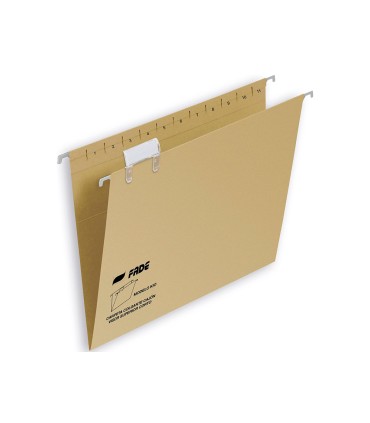 Carpeta colgante fade folio visor superior kraft eco