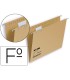 Carpeta colgante fade folio visor superior kraft eco