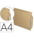 Carpeta colgante fade din a4 visor lateral kraft eco