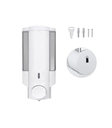 Dispensador de jabon q connect manual 350 ml