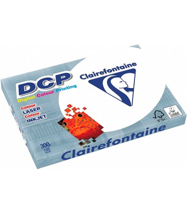 Papel fotocopiadora clairefontaine din a3 300 gramos paquete de 125 hojas