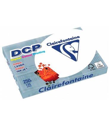 Papel fotocopiadora clairefontaine din a3 250 gramos paquete de 125 hojas