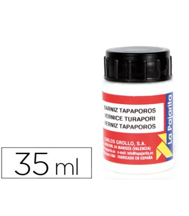 Barniz la pajarita tapaporos bote 35 ml