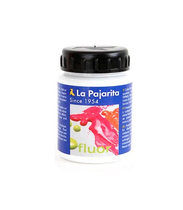 Pintura acrilica la pajarita f 00 blanco fluorescente 75ml