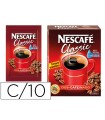 Cafe nescafe natural monodosis caja de 10 sobres