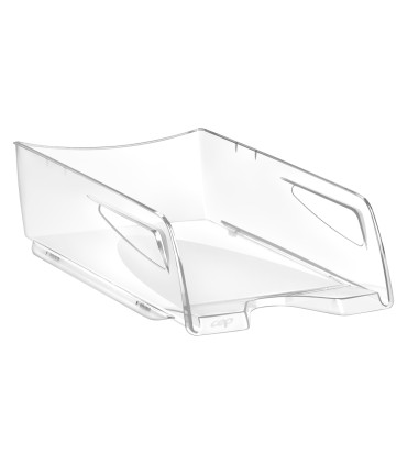 Bandeja sobremesa cep plastico transparente 348x257x66 mm