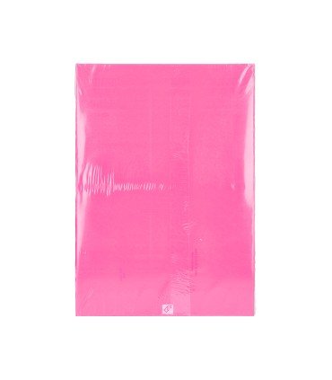 Papel color q connect din a3 80gr rosa intenso paquete de 500 hojas