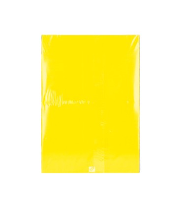 Papel color q connect din a3 80 gr amarillo intenso paquete de 500 hojas