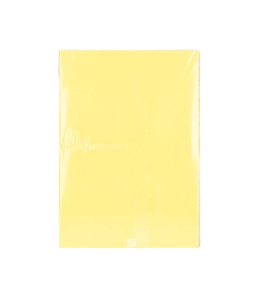 Papel color q connect din a3 80gr amarillo paquete de 500 hojas