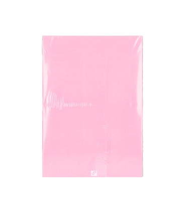 Papel color q connect din a3 80 gr rosa paquete de 500 hojas