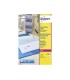 Etiqueta adhesivas resistente avery transparente 381x212 mm caja de 1625 unidades