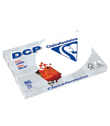 Papel fotocopiadora clairefontaine din a3 160 gramos paquete de 250 hojas