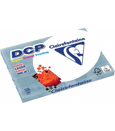 Papel fotocopiadora clairefontaine din a3 120 gramos paquete de 250 hojas